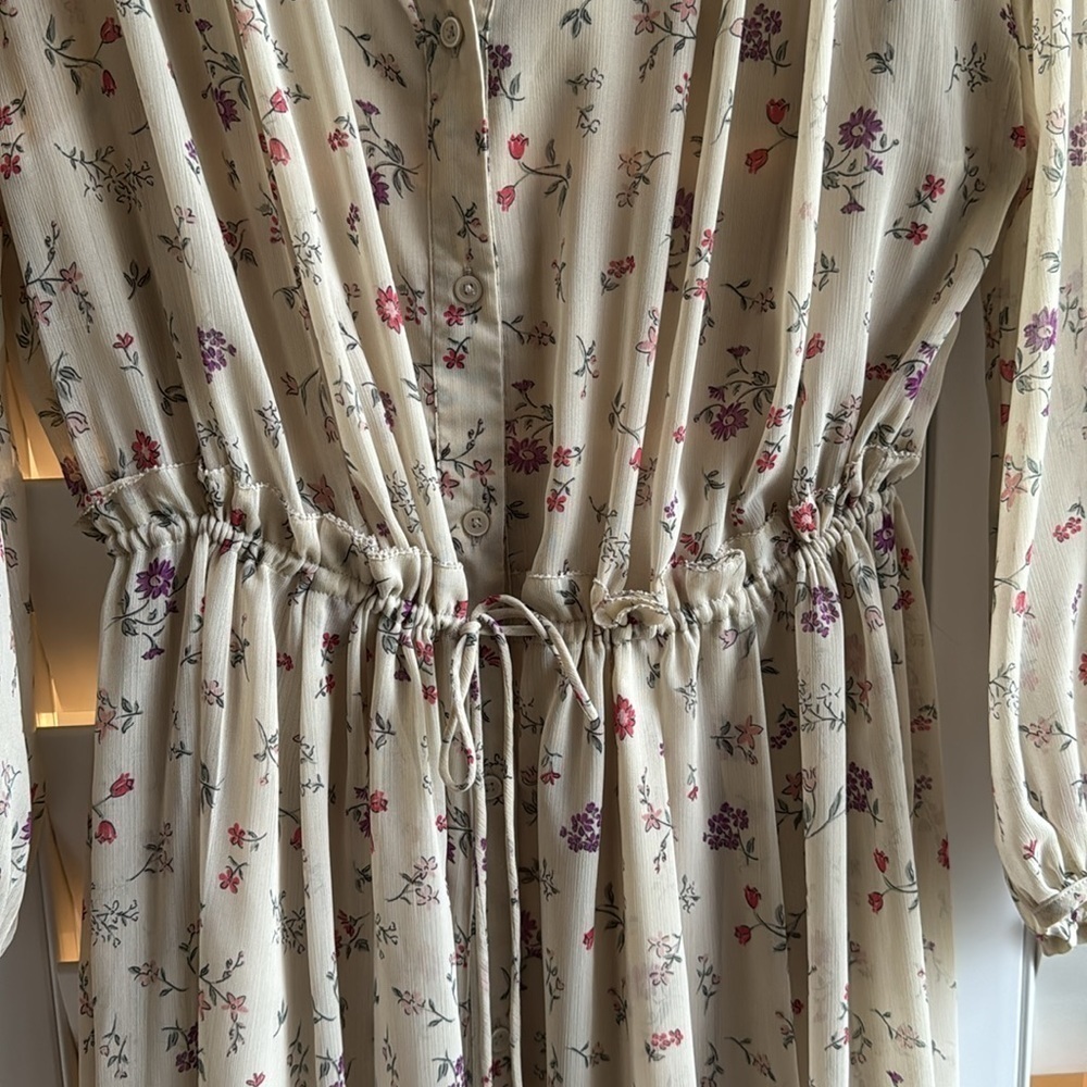 Uniqlo Joy of Print Floral Maxi Dress - Picture 5 of 11